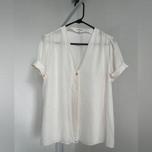 Aritzia Wilfred Satin Shirt
